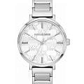 Michael Kors Michael Kors Addyson MK4714  MK4714 кварцевые женские часы серебристый циферблат, браслет нержавеющая сталь — вид спереди