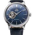 Orient Orient Classic Automatic RA-AG0008L  RA-AG0008L механические мужские часы синий циферблат, браслет кожаный — вид спереди