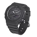 Casio Casio G-Shock GA-2100-1A1NDR (GA-2100-1A1) электронные мужские часы часы крупный план черный циферблата
