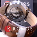 Fossil Fossil Carlie  ME3110 механические мужские часы часы крупный план синий циферблата