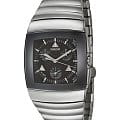 Rado Rado Sintra R13870152  R13870152 кварцевые мужские часы черный циферблат, браслет высокотехнологичная керамика — вид спереди