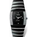 Rado Rado Sintra R13617719  R13617719 кварцевые мужские часы  черный циферблат, браслет керамика — вид спереди