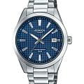 Casio Casio Edifice EFV-160D-2AV EFV EFV-160D-2AV кварцевые мужские часы  синий циферблат, браслет нержавеющая сталь — вид спереди