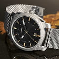 Fossil Fossil FB-02  FS5883,  сша мужские часы на браслете нержавеющая сталь боковой вид