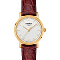 Tissot Tissot Everytime Small T109.210.36.031.00 Everytime T1092103603100 кварцевые женские часы белый циферблат, браслет кожаный — вид спереди