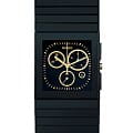 Rado Rado Ceramica R21735152  R21735152 кварцевые мужские часы черный циферблат, браслет высокотехнологичная керамика — вид спереди