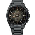 Mido Mido Multifort TV Chronograph M049.527.33.081.00  M0495273308100 механические мужские часы черный циферблат, браслет нержавеющая сталь — вид спереди