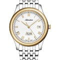 Adriatica Adriatica A1025.2163Q  A1025.2163Q кварцевые мужские часы белый циферблат, браслет нержавеющая сталь — вид спереди