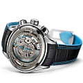 Hamilton Hamilton Jazzmaster Face 2 Face II Auto Chrono H32866781, jazzmaster швейцария мужские часы на браслете кожаный боковой вид