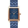 Obaku Obaku Links V293LXVLSL  V293LXVLSL кварцевые женские часы синий циферблат, браслет нержавеющая сталь с ip-покрытием — вид спереди