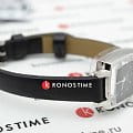Tissot Tissot Lovely Square T058.109.16.056.00 кварцевые женские часы часы крупный план черный циферблата