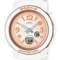 Casio Casio Baby-G BGA-290US-4ADR (BGA-290US-4A)  BGA-290US-4A кварцевые женские часы оранжевый циферблат, браслет пластик — вид спереди