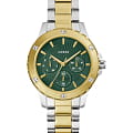 Guess Guess Sport GW0723L1  GW0723L1 кварцевые женские часы зеленый циферблат, браслет сталь с ip покрытием — вид спереди