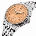 Breitling Breitling Premier B01 Chronograph 42 AB0145331K1A1 мужские часы оранжевый циферблат на запястье