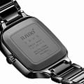 Rado Rado True Square Automatic R27078172, true square швейцария мужские часы на браслете титан + высокотехнологичная плазменная керамика боковой вид