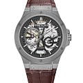 Kenneth Cole Kenneth Cole Automatic KCWGE0033502  KCWGE0033502 механические мужские часы  черный циферблат, браслет нержавеющая сталь — вид спереди