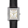 Michael Kors Michael Kors Emery MK4696  MK4696 кварцевые женские часы серебристый циферблат, браслет кожаный — вид спереди