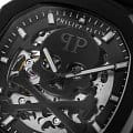 Philipp Plein Philipp Plein Plein Philipp PWRAA0923 механические мужские часы часы крупный план черный циферблата