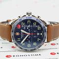 Victorinox Victorinox Fieldforce Chronograph 241854 мужские часы синий циферблат на запястье