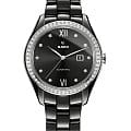 Rado Rado Hyperchrome R32482702 Automatic R32482702 механические женские часы черный циферблат, браслет высокотехнологичная керамика — вид спереди