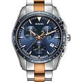 Rado Rado Hyperchrome Chronograph R32259213  R32259213 кварцевые мужские часы синий циферблат, браслет нержавеющая сталь с pvd-покрытием — вид спереди