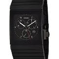 Rado Rado Ceramica R21715162  R21715162 кварцевые мужские часы черный циферблат, браслет плазменная керамика — вид спереди
