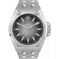 Philipp Plein Philipp Plein The Skull PWPMA0124  PWPMA0124 кварцевые мужские часы черный циферблат, браслет нержавеющая сталь — вид спереди