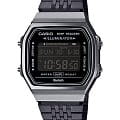 Casio Casio Vintage ABL-100WEGG-1B  ABL-100WEGG-1B кварцевые мужские часы  циферблат, браслет нержавеющая сталь с ip-покрытием — вид спереди