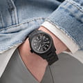 Hamilton Hamilton Khaki Field Titanium Auto H70665130 механические мужские часы часы крупный план черный циферблата
