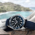 Mido Mido Ocean Star GMT M026.629.17.051.00 механические мужские часы часы крупный план черный циферблата