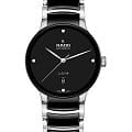 Rado Rado Centrix Automatic R30018712 Automatic R30018712 механические мужские часы черный циферблат, браслет сталь + высокотехнологичная плазменная керамика — вид спереди