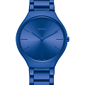 Rado Rado True Thinline Le Corbusier R27092622   R27092622  кварцевые мужские часы синий циферблат, браслет высокотехнологичная керамика + титан — вид спереди