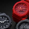 Casio Casio G-Shock GA-2100-4ADR (GA-2100-4A) электронные часы с аксессуарами мужские часы модель GA-2100-4A