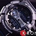 Casio Casio G-Shock GA-400GB-1A, g-shock япония мужские часы на браслете  боковой вид