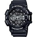 Casio Casio G-Shock GA-400GB-1A GA GA-400GB-1A электронные мужские часы черный циферблат, браслет  — вид спереди