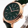 Aviator Aviator Douglas DC-3 V.3.32.2.237.4 механические мужские часы часы крупный план зеленый циферблата