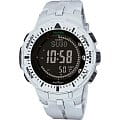 Casio Casio Pro Trek PRG-300-7E PRG PRG-300-7E электронные мужские часы черный циферблат, браслет пластик — вид спереди