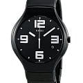 Rado Rado True R27653202  R27653202 кварцевые мужские часы  черный циферблат, браслет высокотехнологичная плазменная керамика — вид спереди