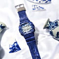 Casio Casio G-Shock DW-5600BWP-2 мужские часы серый циферблат на запястье