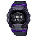 Casio Casio G-Shock GBD-200SM-1A6DR (GBD-200SM-1A6) G-SQUAD GBD-200SM-1A6 электронные мужские часы черный циферблат, браслет пластик — вид спереди