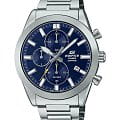 Casio Casio Edifice EFB-710D-2AVUDF (EFB-710D-2A)  EFB-710D-2A кварцевые мужские часы синий циферблат, браслет нержавеющая сталь — вид спереди