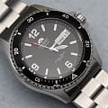 Orient AA02001B мужские часы застежка крупным планом