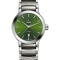 Rado Rado Centrix Automatic R30011312 Automatic R30011312 механические женские часы зеленый циферблат, браслет сталь + высокотехнологичная плазменная керамика — вид спереди
