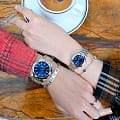 Salvatore Ferragamo Salvatore Ferragamo SFDH00218 женские часы синий циферблат на запястье
