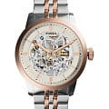 Fossil Fossil Townsman Automatic ME3075  ME3075 механические мужские часы  циферблат, браслет нержавеющая сталь — вид спереди