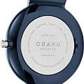 Obaku Obaku Mesh V230LXHLML  - задняя крышка металл сталь корпуса, дания часы