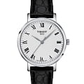 Tissot Tissot Everytime T143.210.16.033.00 Everytime T1432101603300 кварцевые женские часы  белый циферблат, браслет кожаный — вид спереди