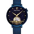 Pierre Lannier Pierre Lannier Australe 148H866  148H866 механические женские часы черный циферблат, браслет нержавеющая сталь с ip-покрытием — вид спереди