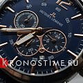 Jacques Lemans Jacques Lemans 1-1645i,  австрия мужские часы на браслете кожа + текстиль боковой вид