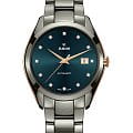 Rado Rado Hyperchrome Automatic Diamonds R32256712 Automatic R32256712 механические мужские часы бирюзовый циферблат, браслет титан + высокотехнологичная плазменная керамика — вид спереди